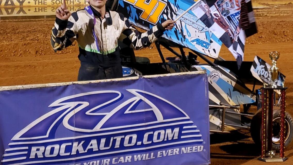 Dalton Morgan gets USCS Mini Sprints win at Southern Raceway on Friday