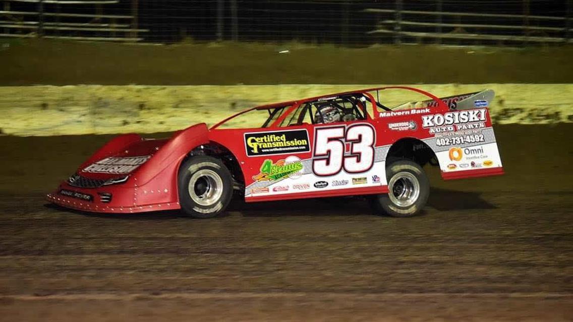 Kosiski DNF’s at Marshalltown