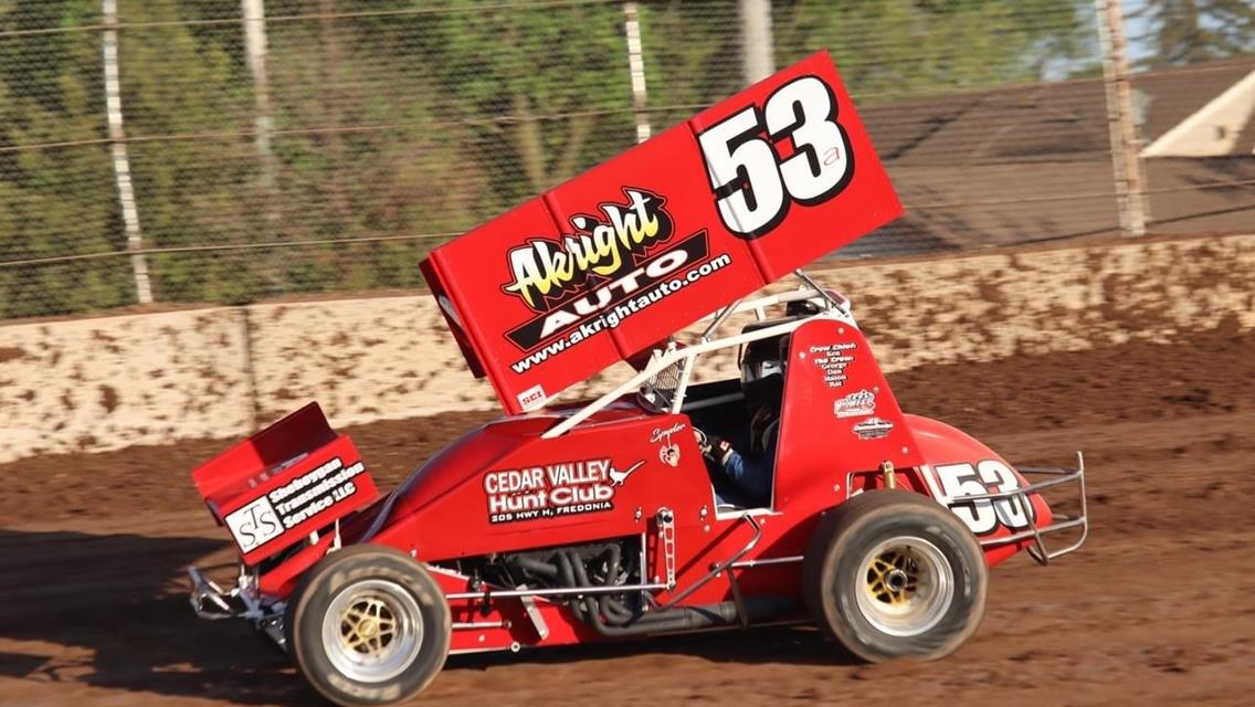 Paul Pokorski makes 2023 season debut in Plymouth Dirt Track 360 Sprint Car action