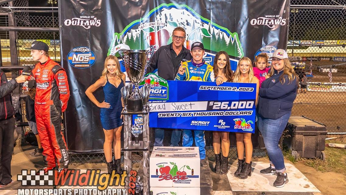 SWEET WINS THE $26,000 SAGE FRUIT SKAGIT NATIONALS