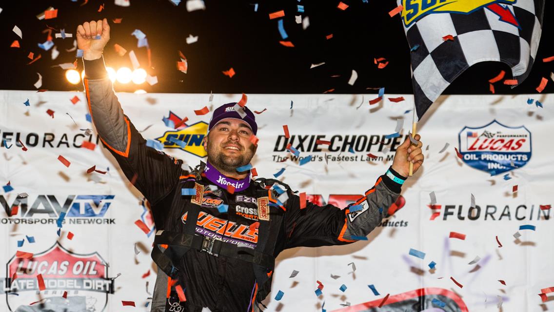 Overton Claims Lucas Oil Late Model Dirt Series Opener