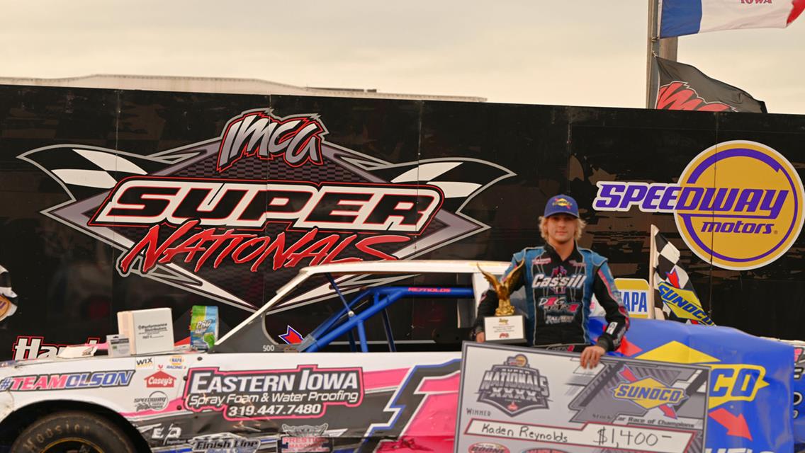 Reynolds keeps rolling with Sunoco RoC win