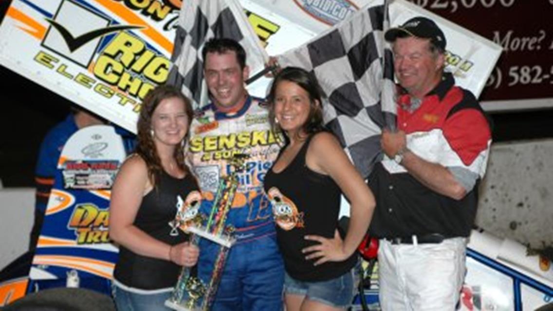 Victory Lane at Huset's