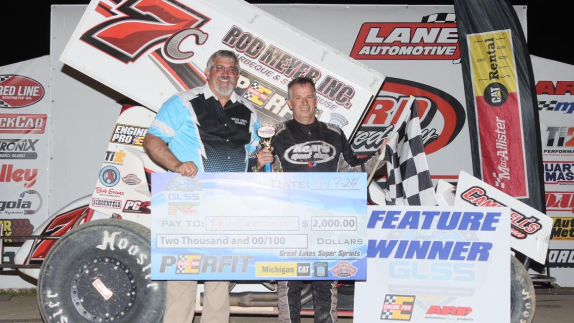 THE OHIO GASMAN AND 305 DRIVER BRYAN SEBETTO SECURE THE MI AND OH WEEKEND