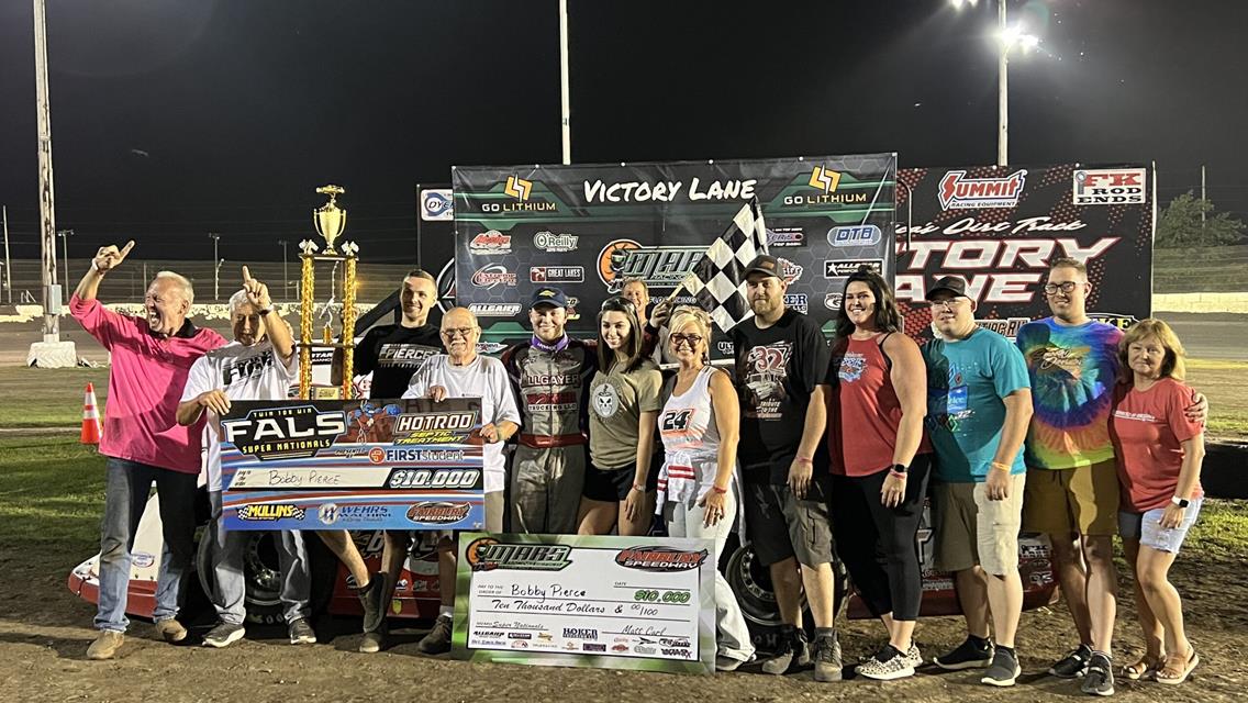 SMOOTH DOMINATION: Pierce Dominates Super Nationals at FALS