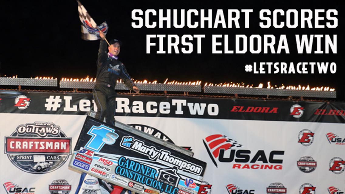 Schuchart Scores First Eldora Win