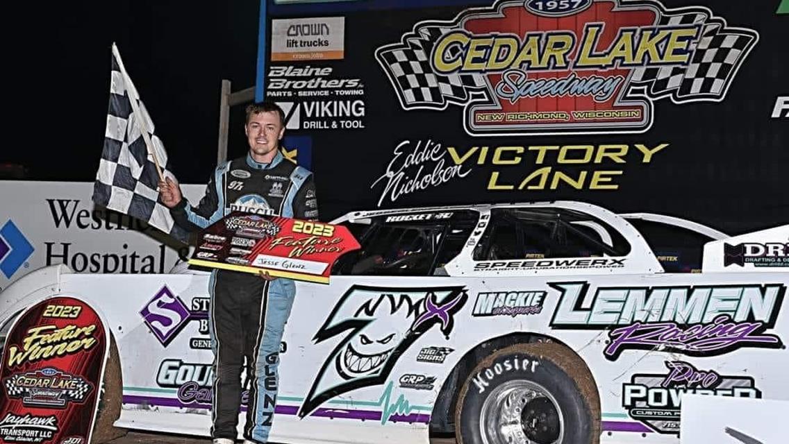 Cedar Lake Speedway (New Richmond, WI) – Legendary 100 – September 14th-16th, 2023. (Track Rat photo)