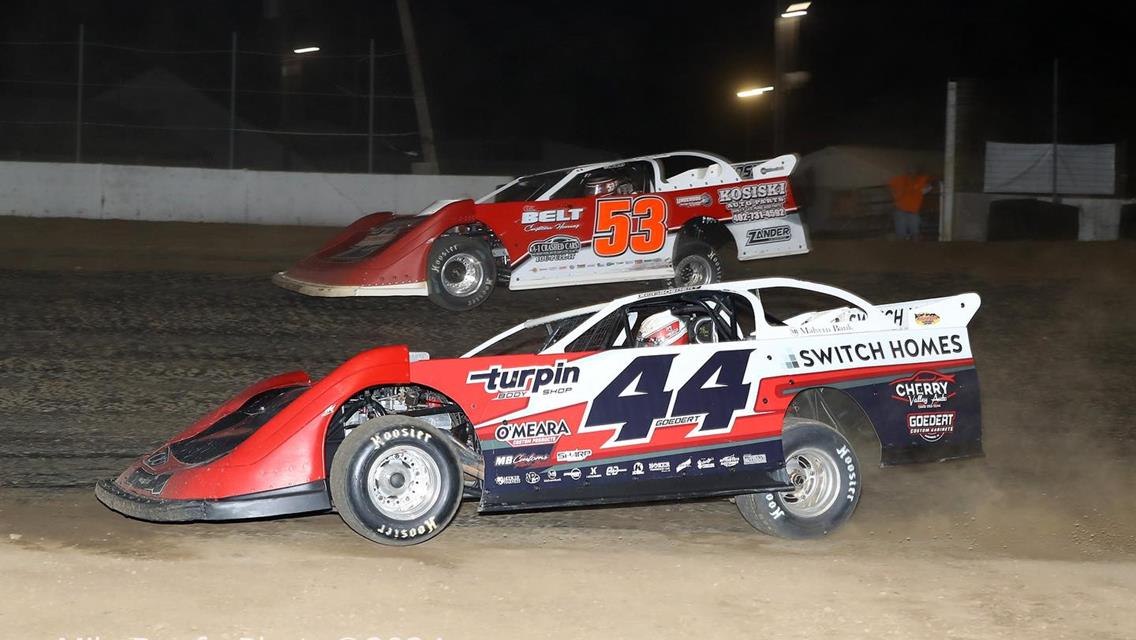 C.J. Speedway (Columbus Junction, IA) – Malvern Bank East Series – Tony Stewart Tribute – June 14th, 2024. (Mike Ruefer Photo)