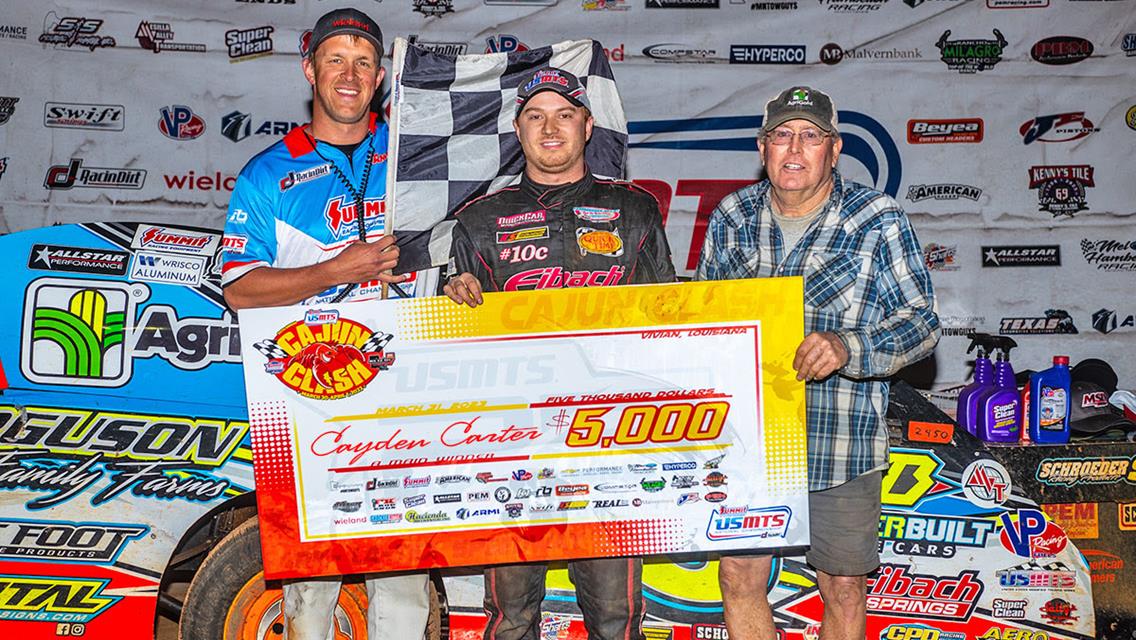 Carter holds off Berry at Ark-La-Tex Speedway