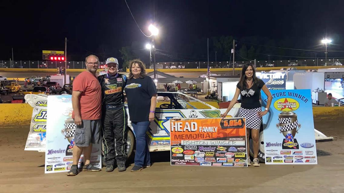 Winger survives for $5,054 in Michael Head Jr. Memorial