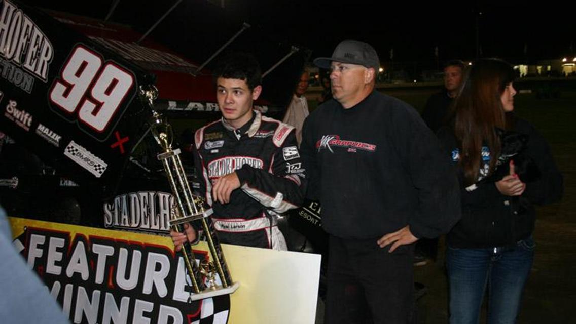 From Ecstasy To Agony in 24 Hours For Larson In Double Dip