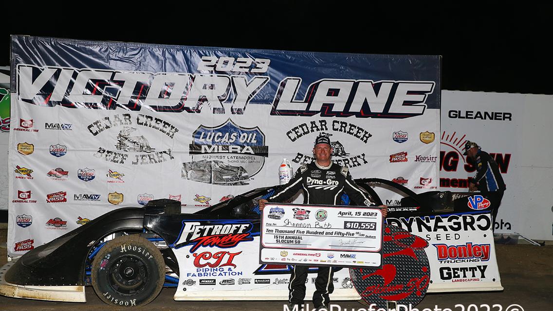 Babb wires Lucas Oil MLRA Slucum 50 at 34 Raceway