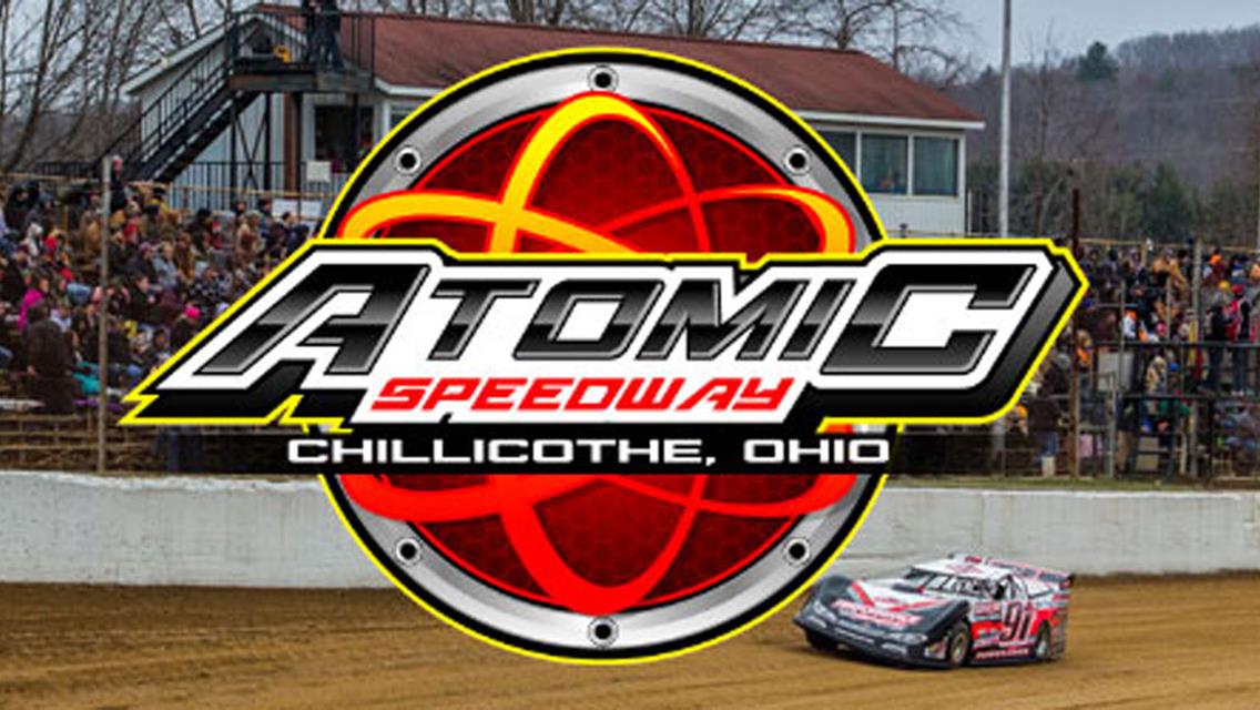 Lucas Oil Late Model Series Buckeye Spring 50 at Atomic reset for April 11