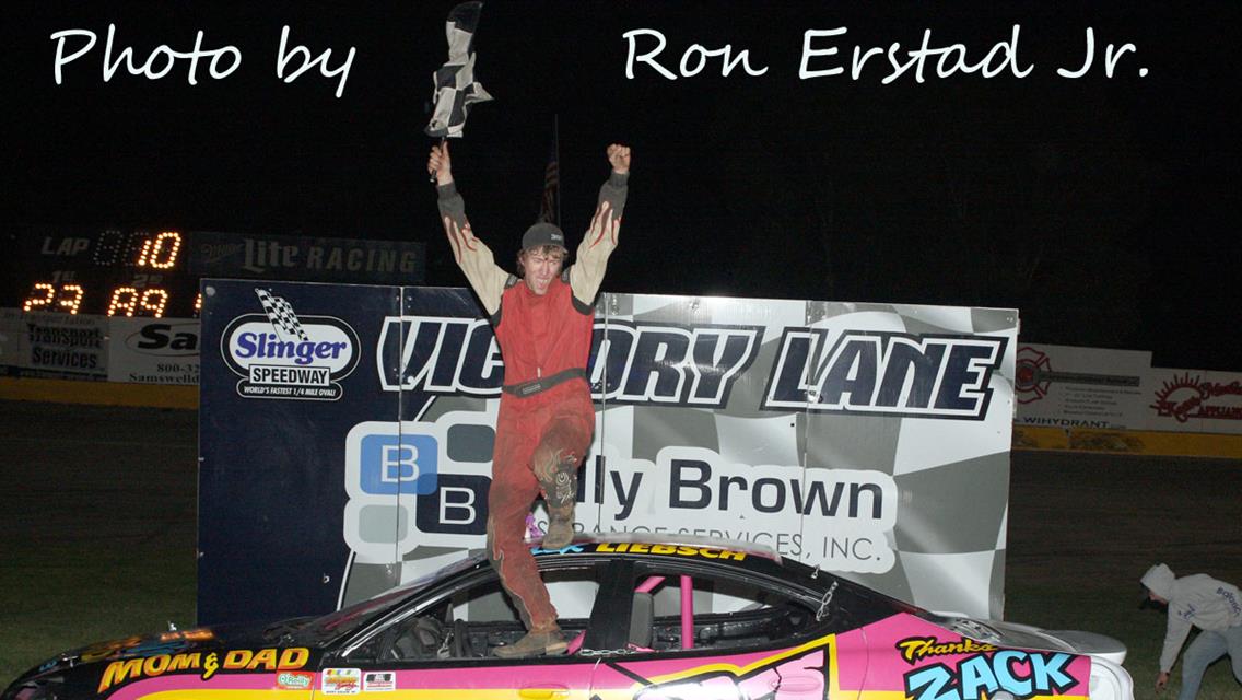 Casey Johnson scores first Super Late Model Feature win in WABAM 75