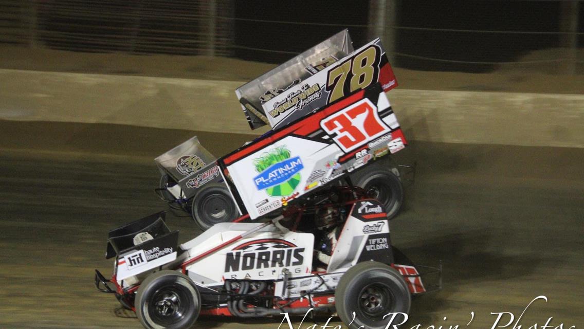 Norris fourth at Atomic, debuts in 410 Sprint Car