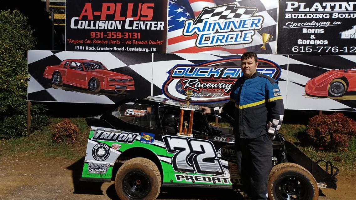Todd Minner Wins at Duck River