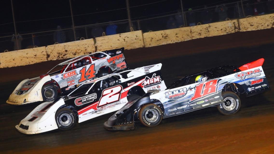 Ninth place finish in Deep Fried 75 at Duck River Raceway Park