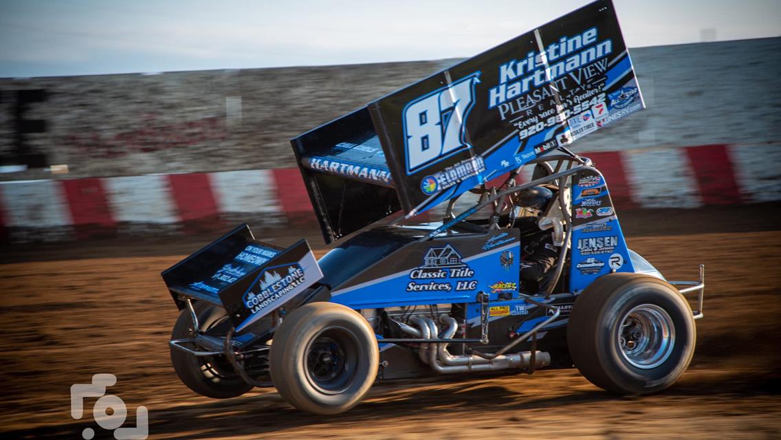 Austin Hartmann earns career-best IRA A-main showing at Angell Park Speedway