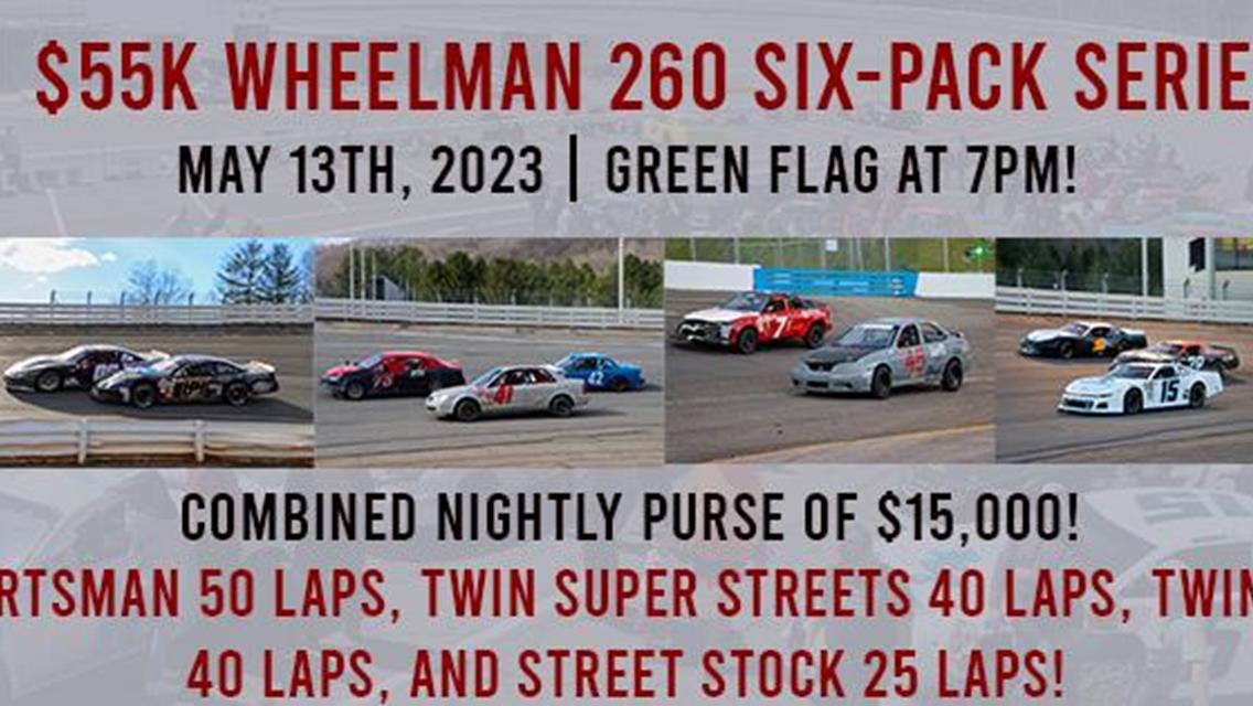 First Race of the $55K Six Pack Series This Saturday at LPMP