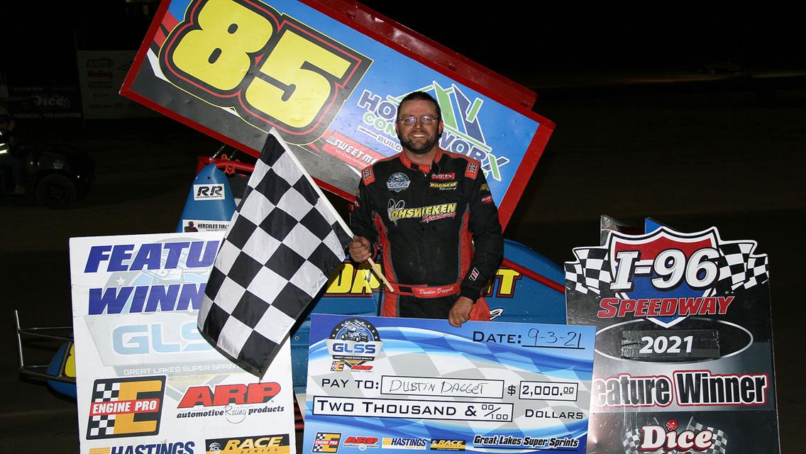 DAGGETT DEFENDS HOME TURF FOR I-96 WIN