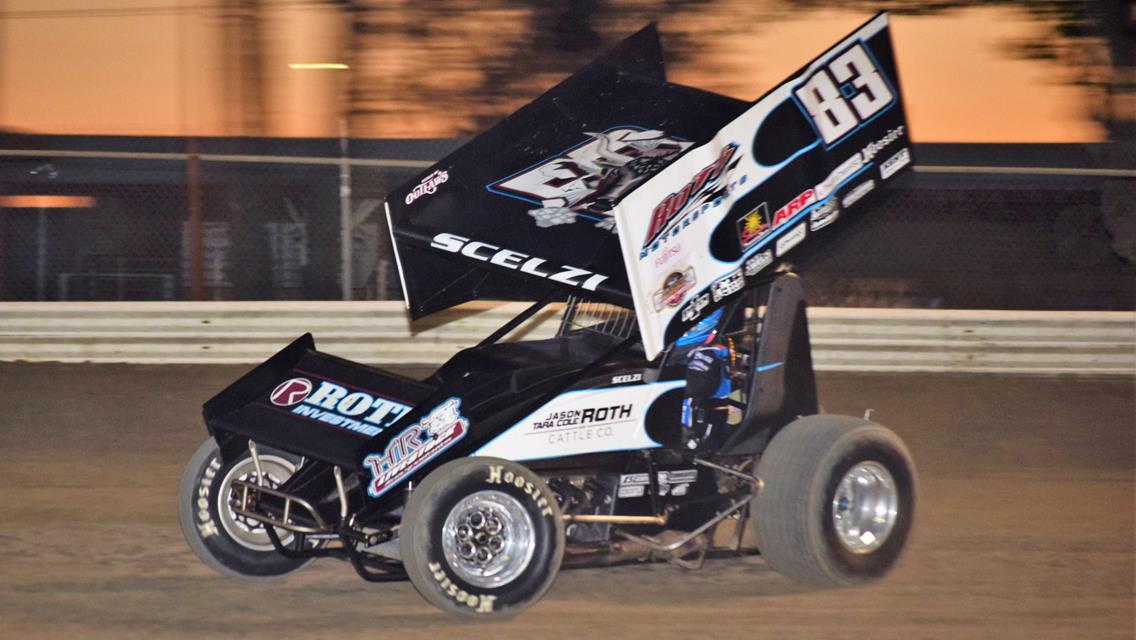 Dominic Scelzi Rallies for Top-10 Result at Silver Dollar Speedway