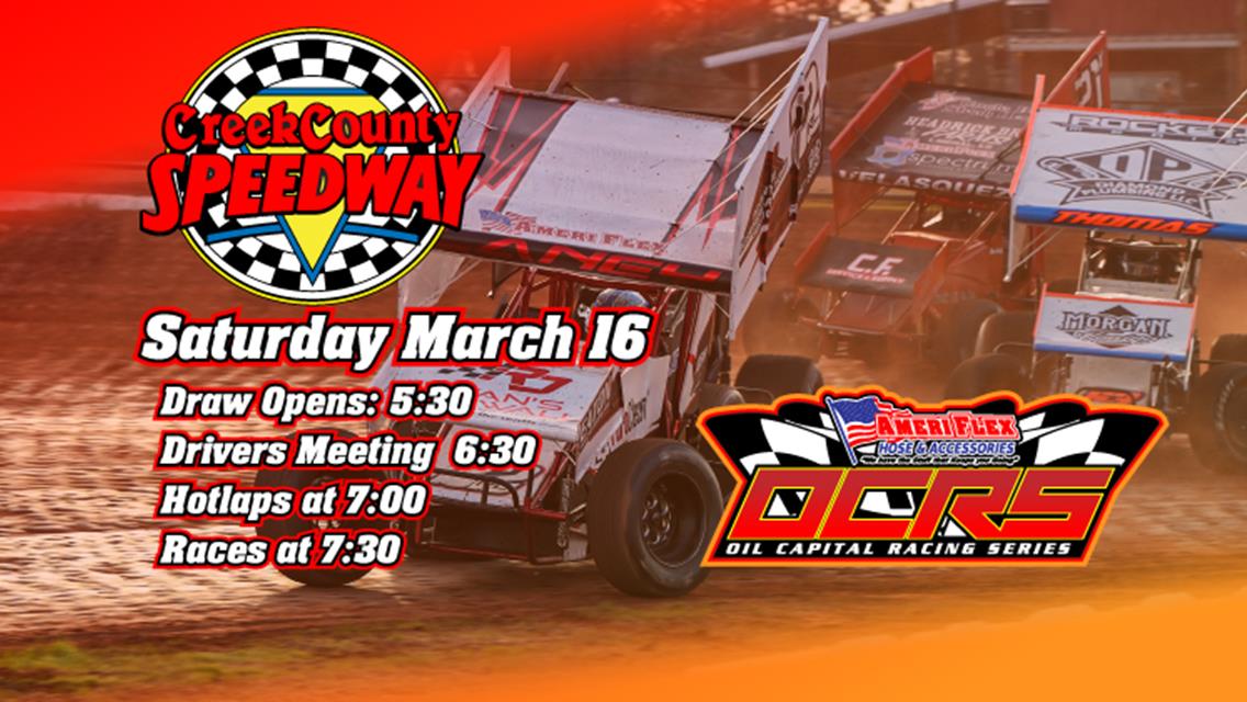 The OCRS Sprint Cars Ready for Creek County Speedway