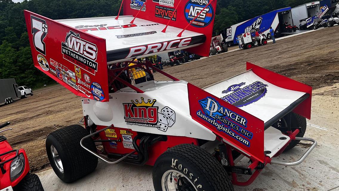 Price Guides Sides Motorsports Into Feature Start at Atomic Speedway