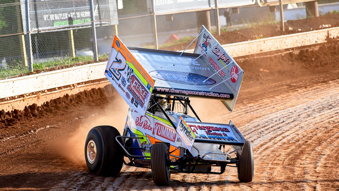 FLICK 2-FOR-2 IN WESTERN PA SPRINT SPEEDWEEK WITH 1ST SHARON WIN IN 3+ YRS; CAREER 1ST RUSH SPRINT WIN FOR FRALEY; SHEA &amp; THOMAS ALSO WIN
