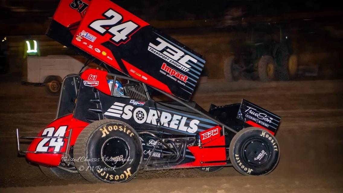 Williamson Scores Two Top Fives During Debut at Needmore Speedway