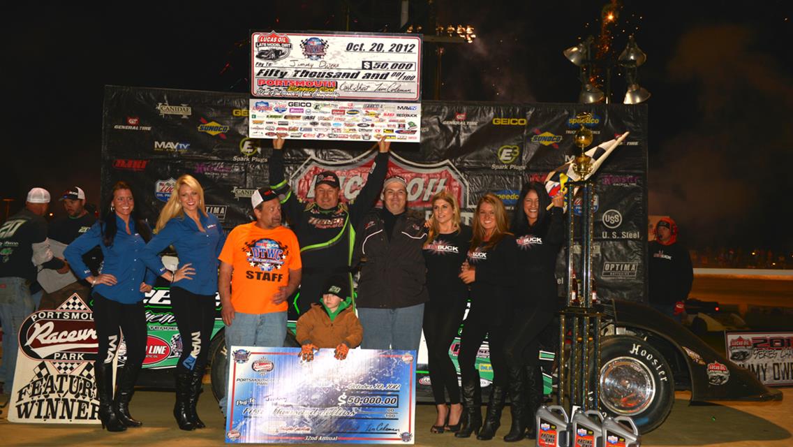 Jimmy Owens Completes Lucas Oil Late Model Dirt Series Season in Winning Style