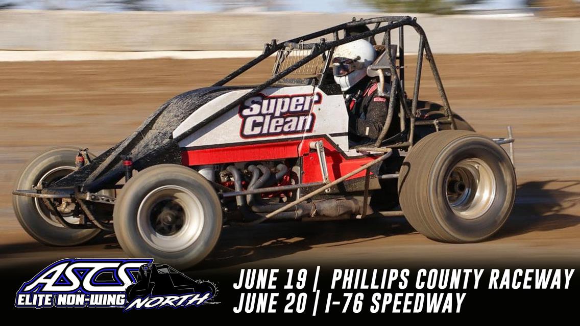 ASCS Elite Non-Wing North In Action AT Phillips County And I-76 Speedway