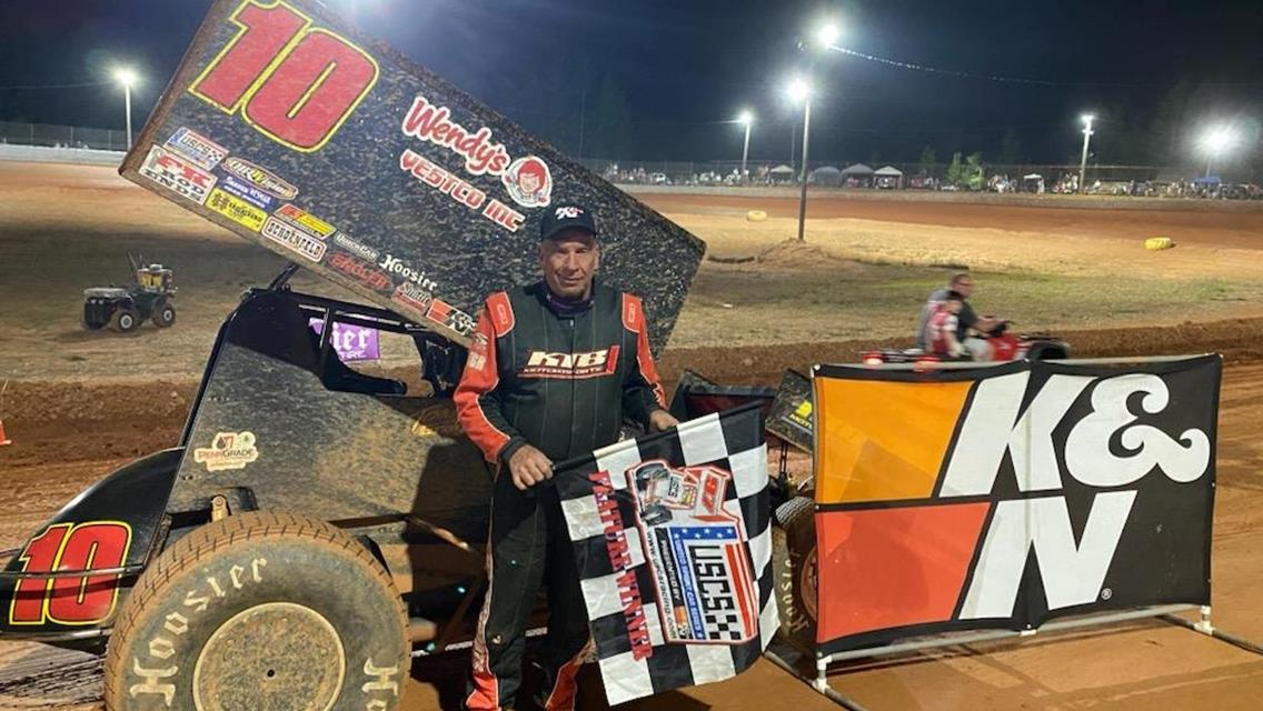 Terry Gray scores 96th career USCS win on Billy Williamson Memorial at Buckshot Speedway