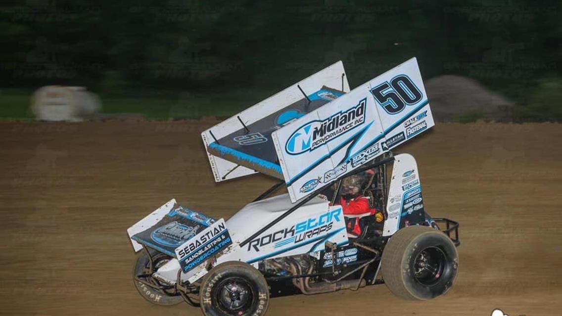 Nienhiser Second Against Sprint Invaders Aboard Midland Performance No. 50