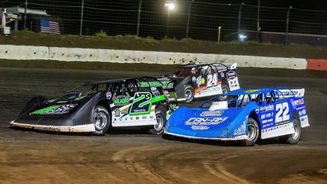 I-80 Speedway (Greenwood, NE) – Lucas Oil Late Model Dirt Series – Imperial Tile Silver Dollar Nationals – July 22nd-24th, 2022. (Heath Lawson photo)