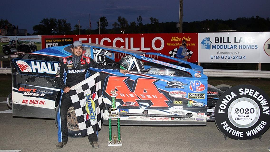 FRIESEN TAKES WIN ON DAY TWO OF OPENING WEEKEND AT FONDA