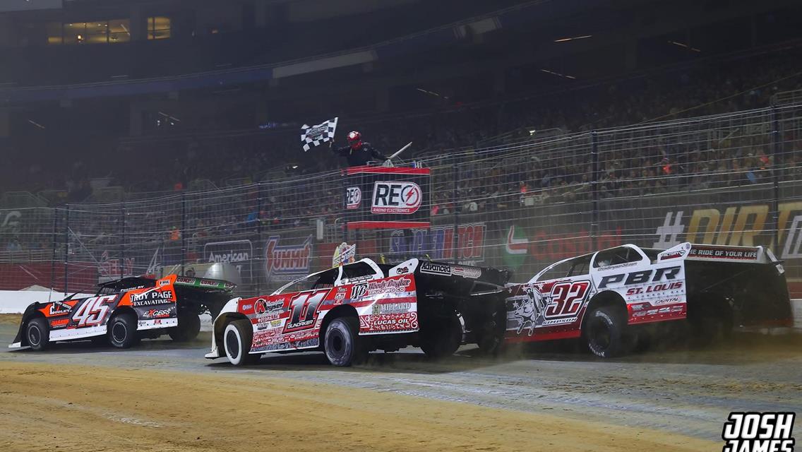 The Dome at America's Center (St. Louis, Mo.) – Gateway Dirt Nationals – December 5th-7th, 2024. (Josh James Artwork)