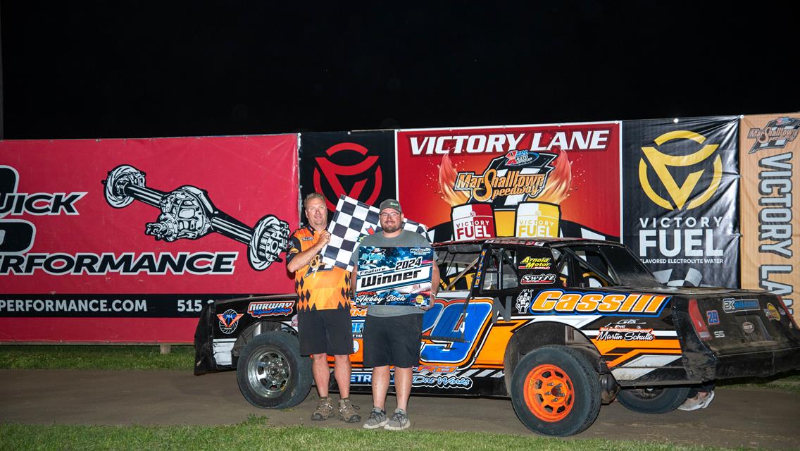 Shute Takes Wild One at the Line, Reynolds, Carter, Ballard, Gonzales, and Grady also Find Victory Lane