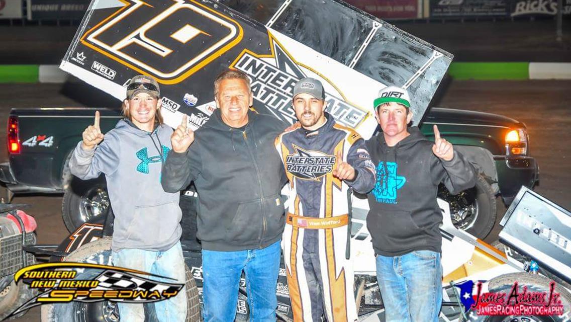 WES WOFFORD WINS IN NEW MEXICO WITH 305 SPRINTS