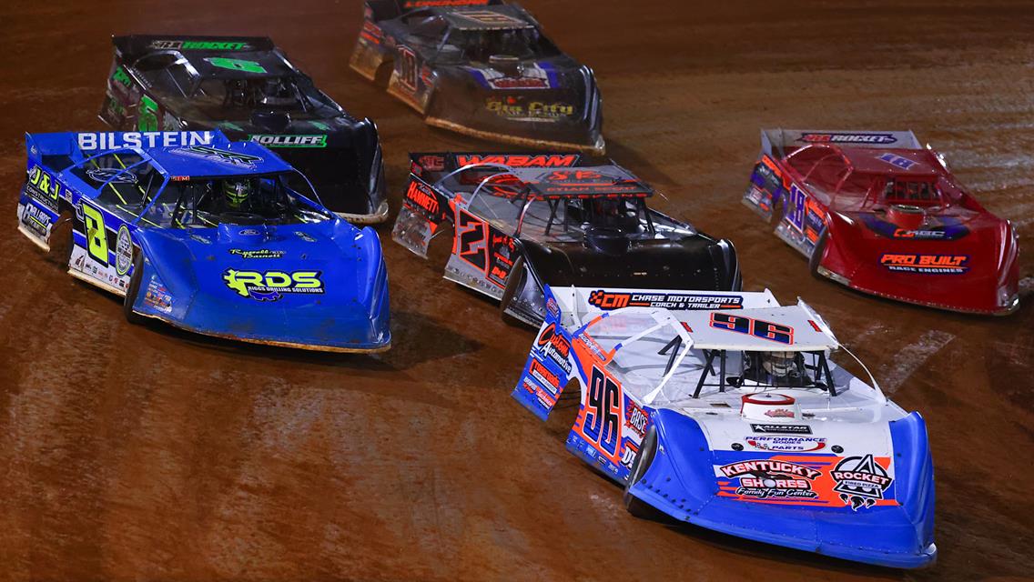 Clarksville Speedway (Clarksville, TN) – DIRTcar Supers – Tuckassee Toilet Bowl Classic – March 29th-30th, 2024. (Josh James Artwork)