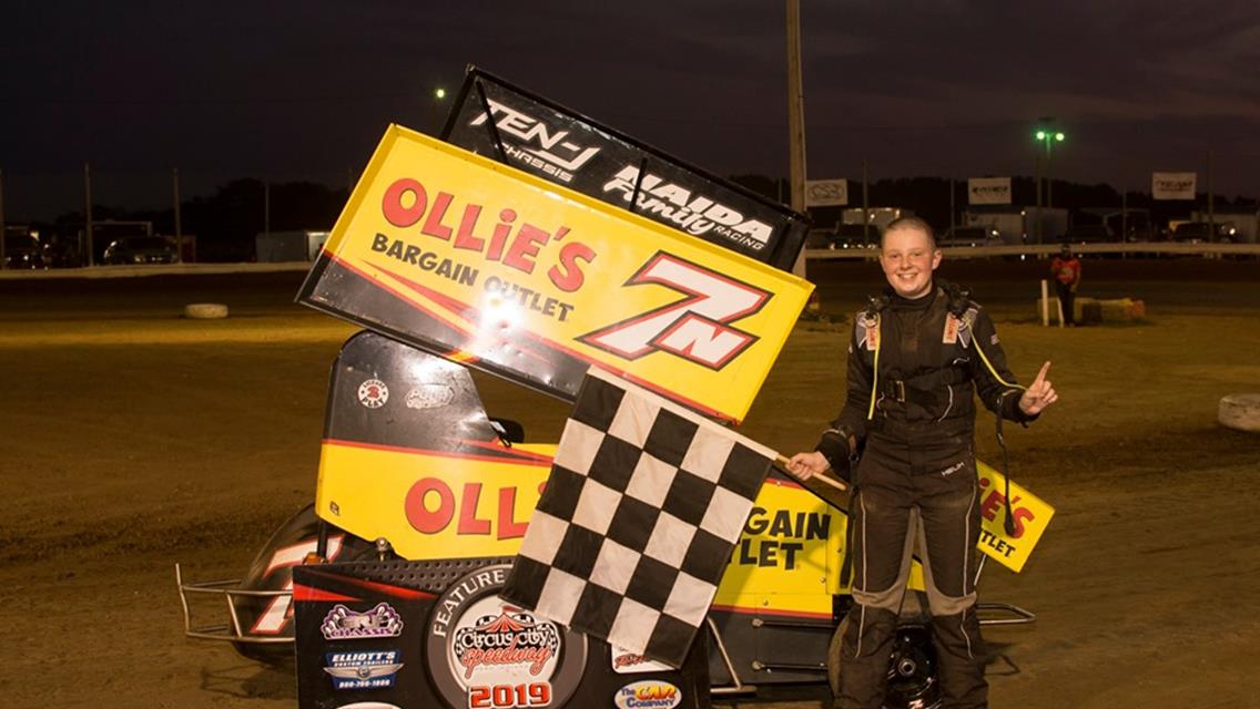 Naida, Gamester, Leek, Coons and Partridge Victorious on Saturday at Circus City Speedway