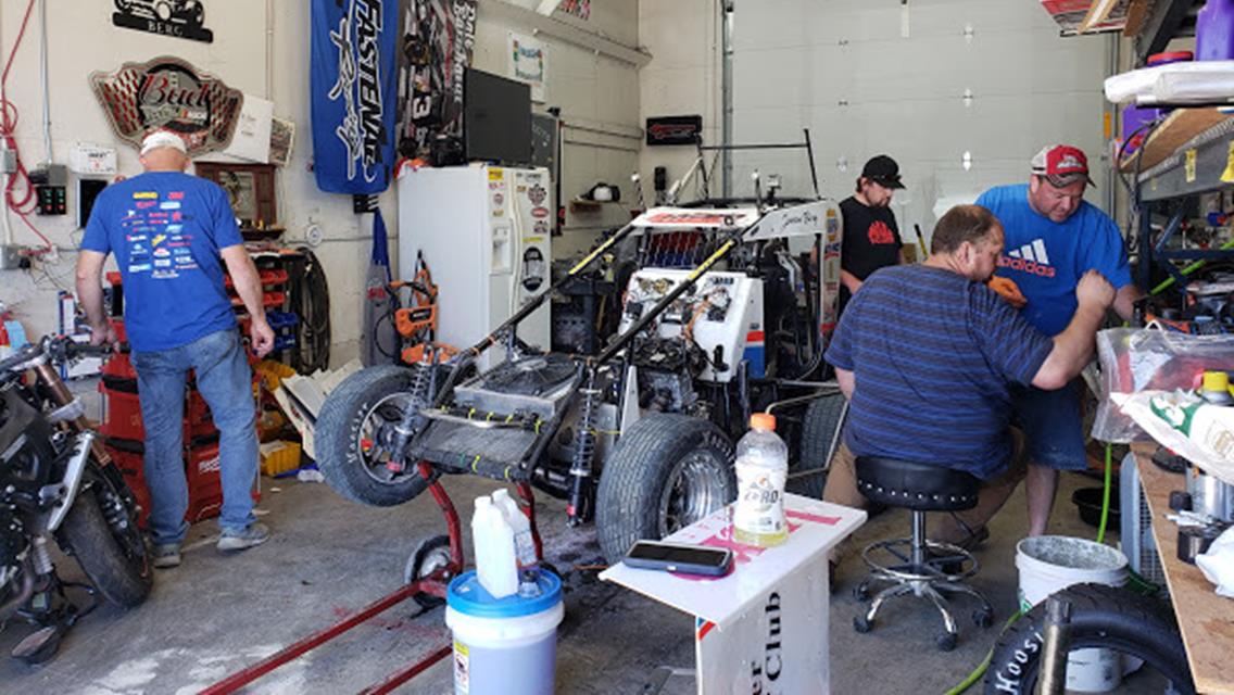 Weekend update for the #100 lighting sprint team