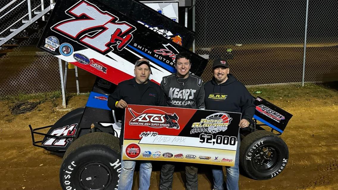 Max Stambaugh Rocks The ASCS Hurricane Area Super Sprints At North Alabama Speedway