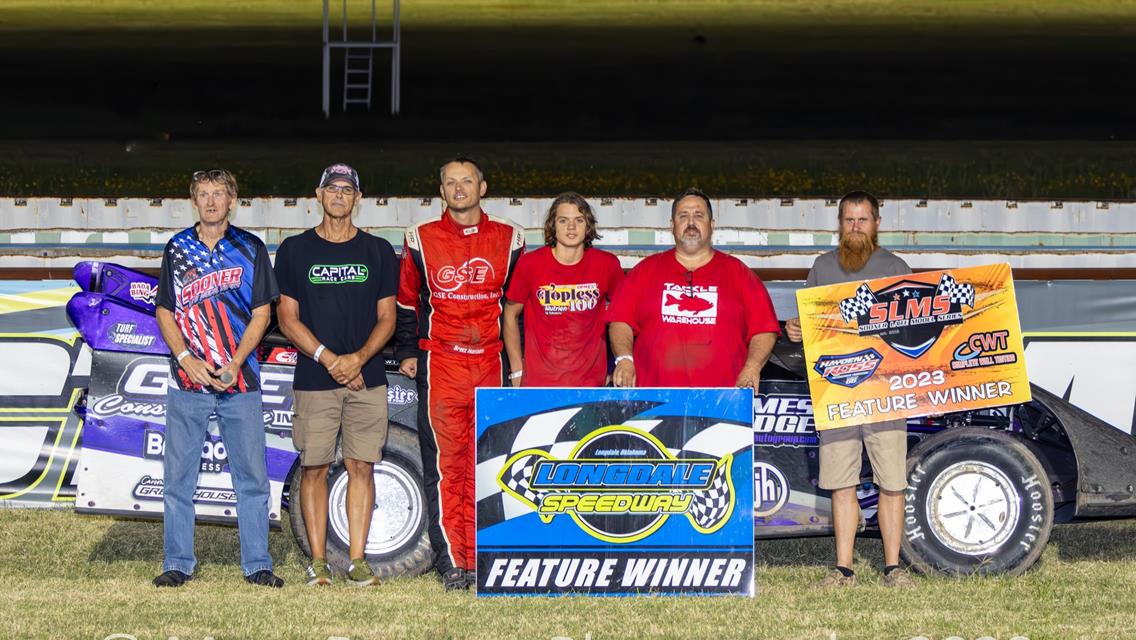 Hansen back in Sooner Series winner circle at Longdale