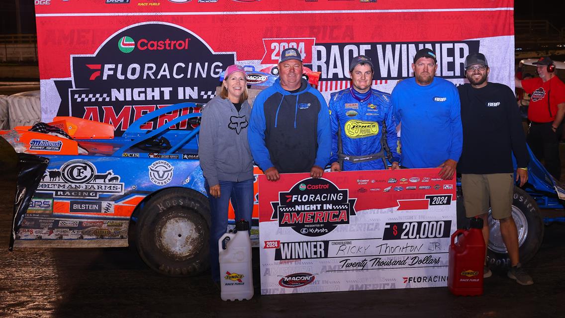 Thornton Jr. Tops Wild Castrol® FloRacing Night in America Macon Opener