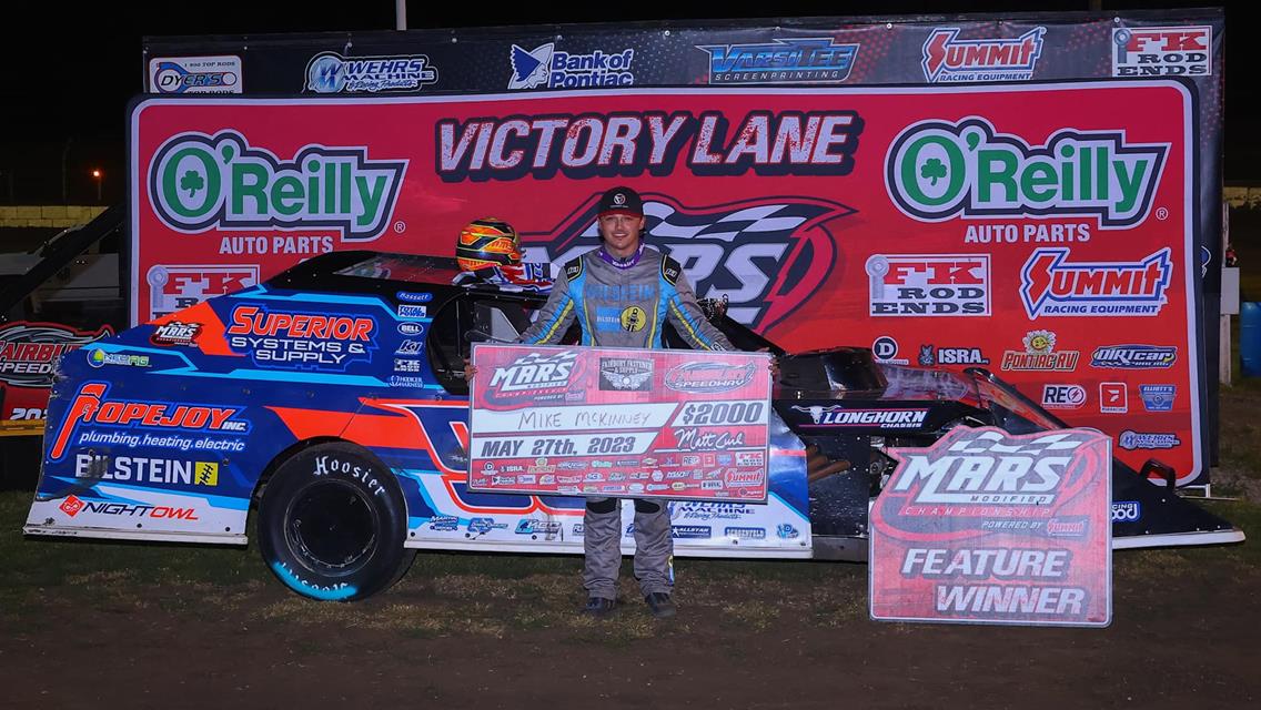 Official Summary of Results May 27, 2023 Fairbury Speedway