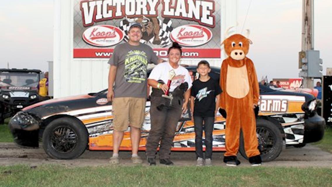 Five familiar faces find victory lane at Benton County Speedway