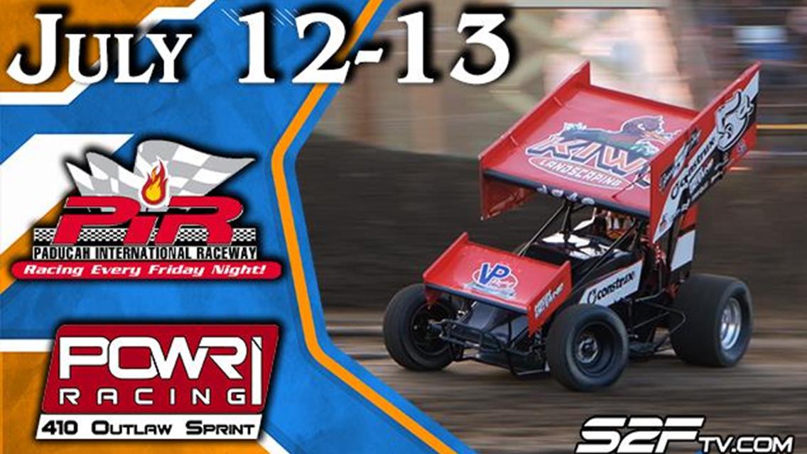 POWRi 410 Outlaw Sprints Prepares for Paducah International Raceway July 12-13