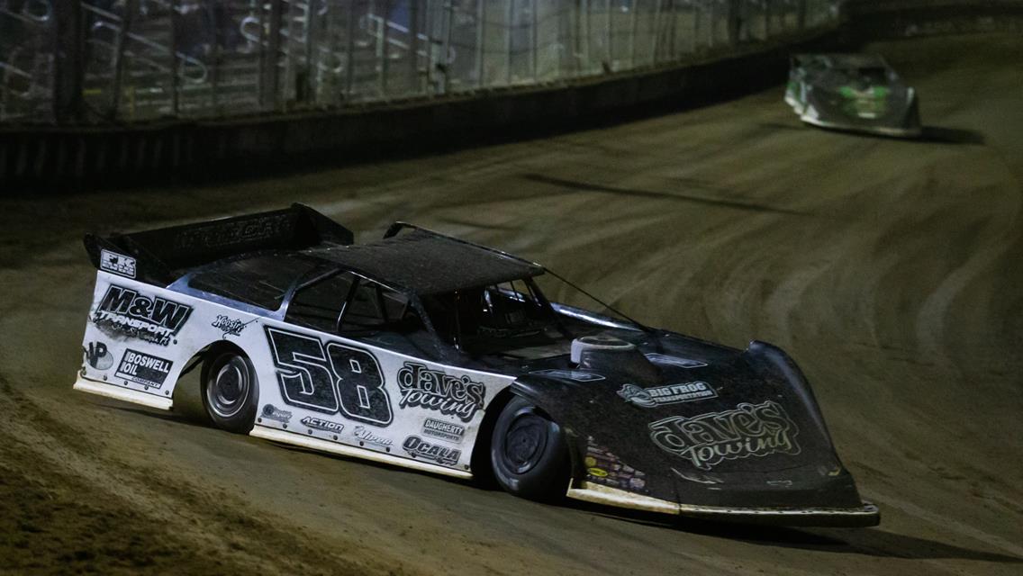 Bubba Raceway Park (Ocala, FL) – Lucas Oil Late Model Dirt Series – January 31st-February 1st, 2022. (Heath Lawson photo)