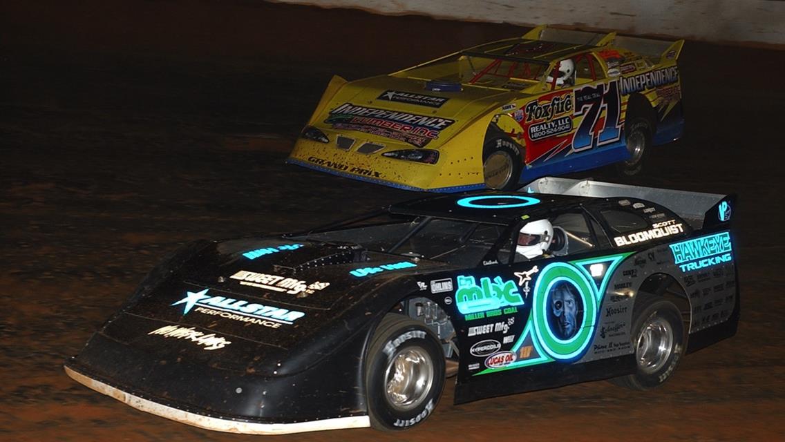 Scott Bloomquist Sails to Lucas Oil Late Model Dirt Series Win at Tazewell