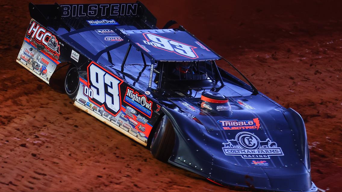 Tri-County Racetrack (Brasstown, NC) – Castrol FloRacing Night in America – Tar Heel 53 – October 12th, 2023. (Josh James Artwork)